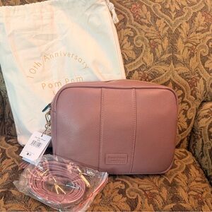 Pom Pom London City Plus Wood Rose Handbag